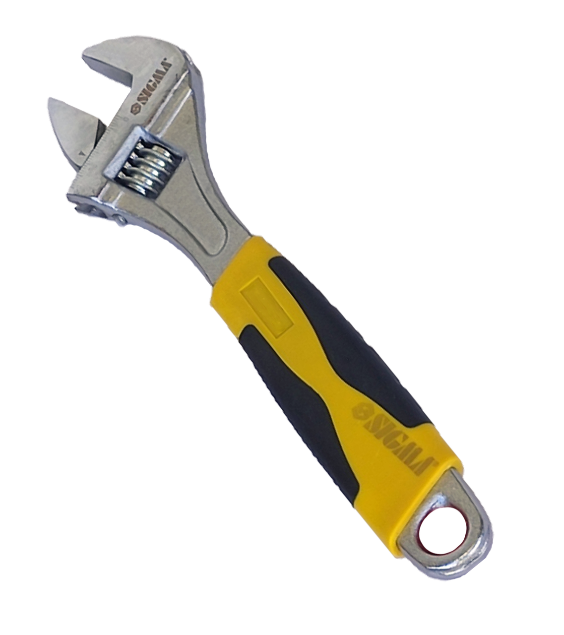 Ключ розвідний, 250 мм, CrV, комбінована ручка