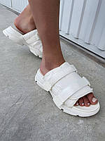 Летняя женская обувь. Стильные сандалии Dior белого цвета. Сандалии на лето для девушек Диор. 37