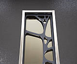 Вхідні двері  Abwehr 408 Solid Defender Glass метал ral 7021/мдф вуличні, фото 3