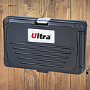 Універсальний набір інструментів головок і ключів з завданнями для будинку для авто в чемодані 1/4" 56шт CrV ULTRA, фото 7