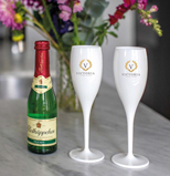 Келих Superglas 100ml mit Druck CHEERS NO. 1 SAVE WATER DRINK CHAMPAGNE KOZIOL
