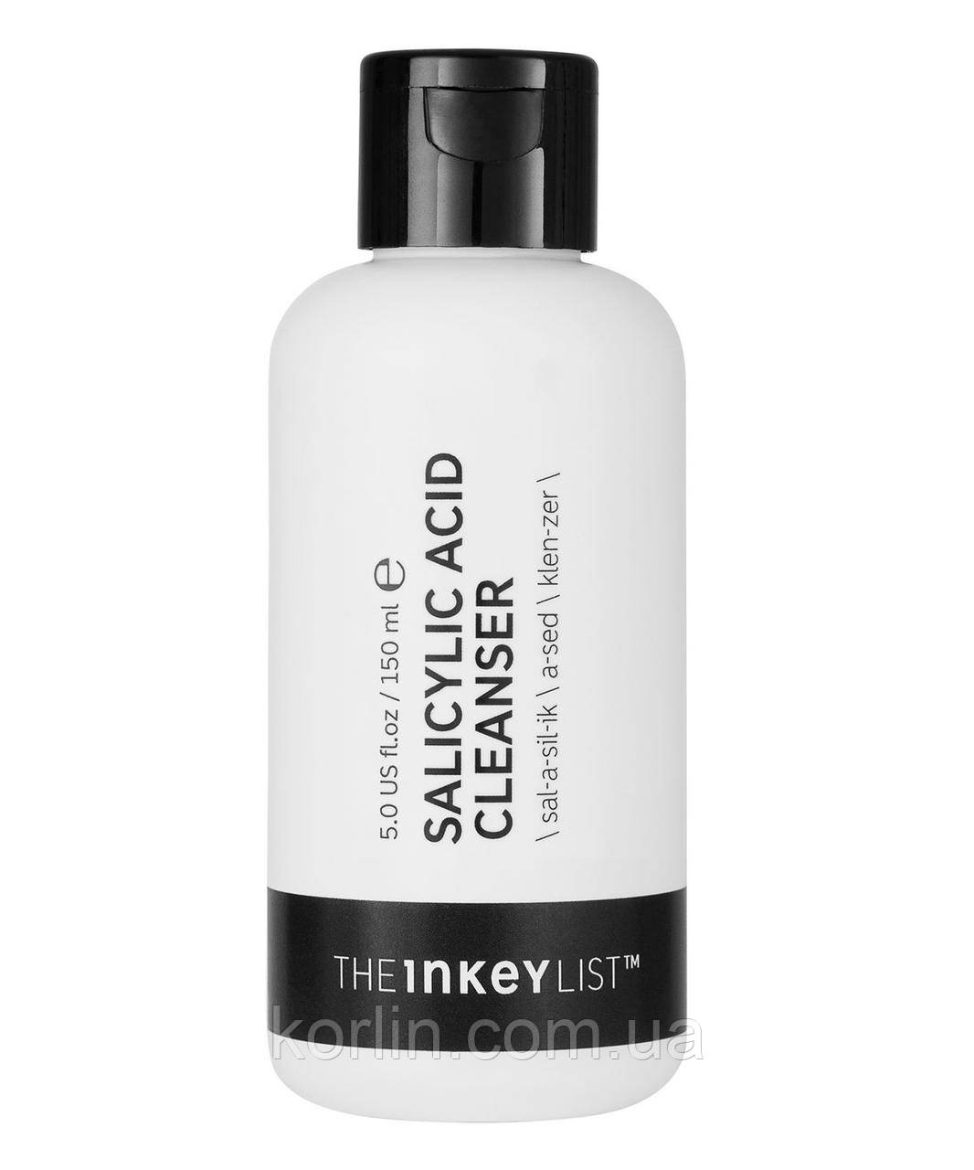 Уцінка The Inkey List Salicylic Acid Cleanser Очисний гель для обличчя з саліциловою кислотою і цинком