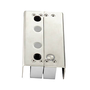 Електромагнітна засувка для скляних дверей YB-500U (LED)