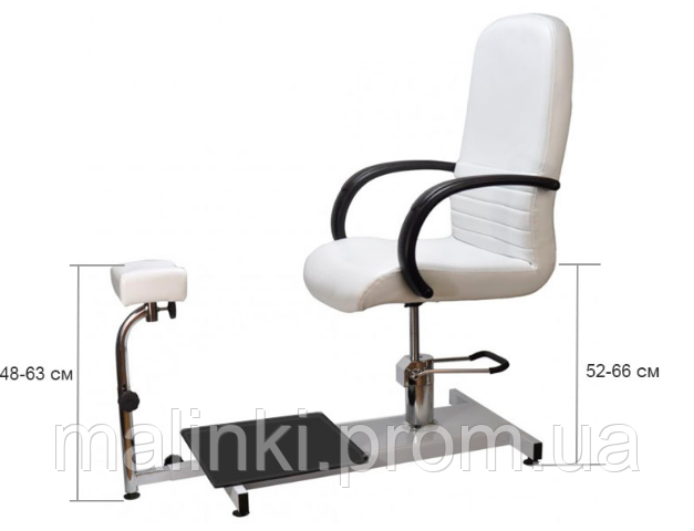 Педикюрное кресло модель SPA-100, черное - фото 7 - id-p638872173