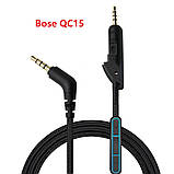 Кабель для навушників Bose QuietComfort QC15 QC 15 QC2 Тканинна обплетення, фото 2