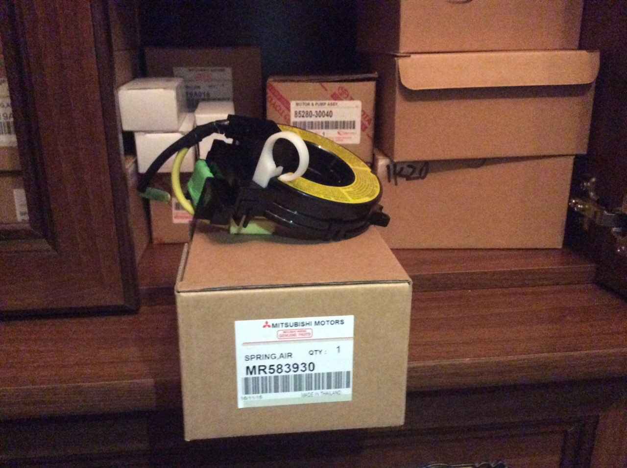 Шлейф подушки SRS — Mitsubishi LANCER 9 / Outlander (MR583930), фото 1