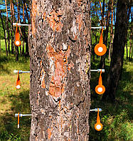 Мінітир "Вертушки в дерево 6 шт" Сателіт (512)