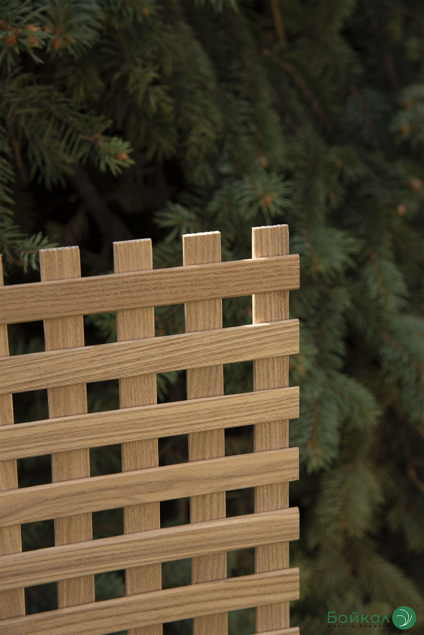 Деревянная декоративная решетка 6.2P ( Ясень ) - фото 3 - id-p1447741354