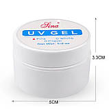 Гель для нарощування і зміцнення нігтів Lina, 15 мл (Builder gel), фото 5