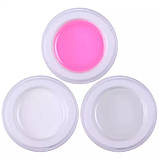 Гель для нарощування і зміцнення нігтів Lina, 15 мл (Builder gel), фото 6