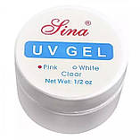 Гель для нарощування і зміцнення нігтів Lina, 15 мл (Builder gel), фото 7