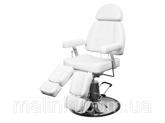 Педикюрне крісло-кушетка модель 227B-2, біле, фото 1