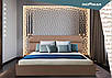 Двуспальная кровать с мягким изголовьем Эдинбург ТМ Richman, фото 2