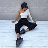 Жіноча укорочена кофта на одне плече, фото 2