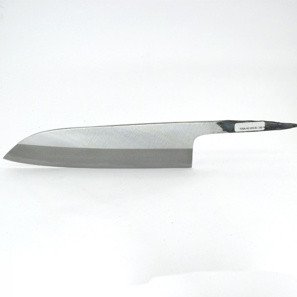 Японське лезо для виготовлення ножа Migaki Santoku TOSA-HC104-B1-165-NH, фото 1