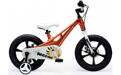 Дитячий велосипед 14" Royal Baby Dino Official UA коричневий