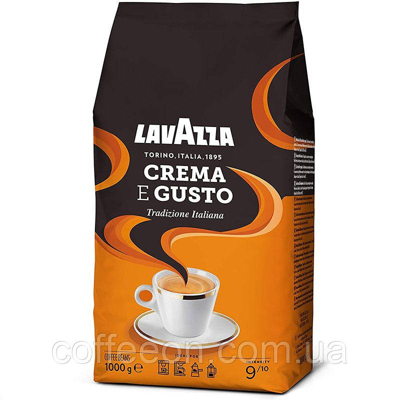 Кава в зернах Lavazza Crema e gusto 1кг