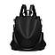 Рюкзак сумка антівор жіночий міський чорний Код 10-0108, фото 5