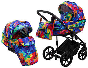 Коляска 2 в 1 Adamex Rimini Tip Y-123 калейдоскоп