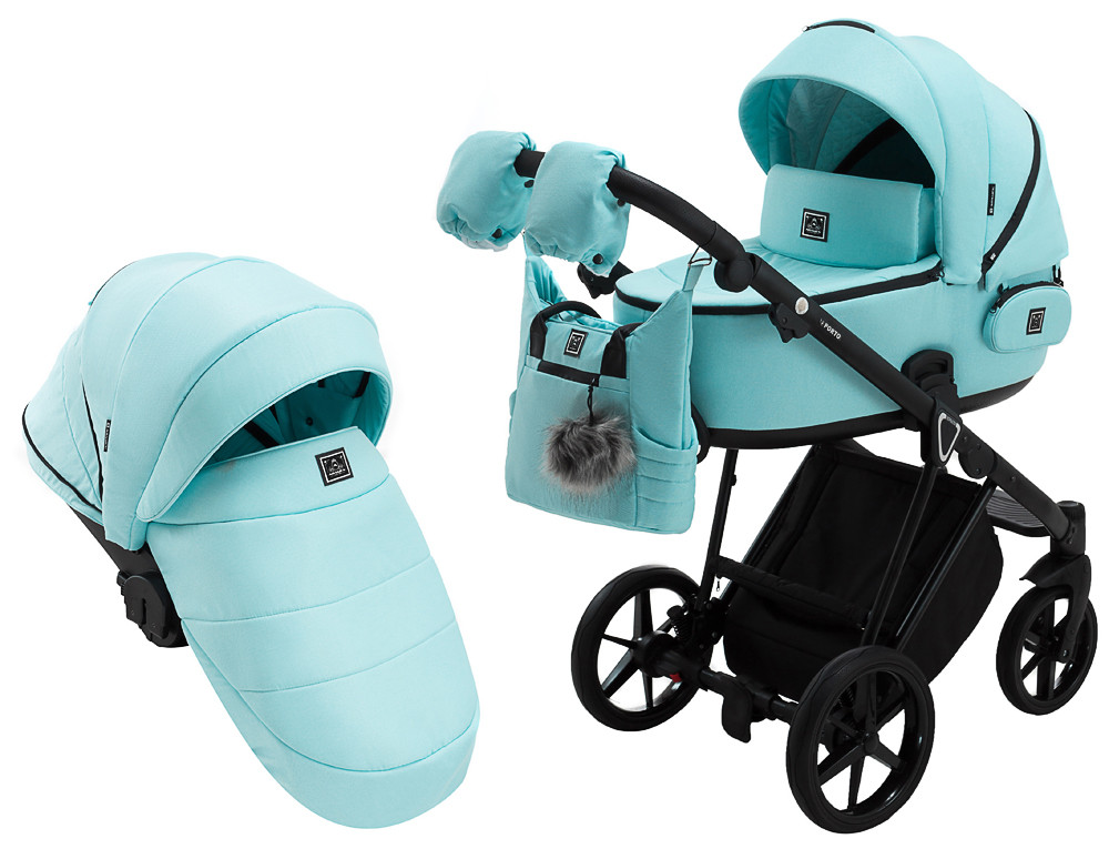 Коляска 2 в 1 Adamex Porto Lux TK-64