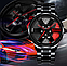 Часы мужские Comudir спортивные водонепроницаемые кварцевые с автомобильными дисками дизайн №1 Код 20-0003, фото 9