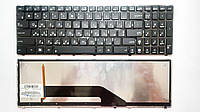 Клавиатура для ноутбуков Asus K50, K60, K70 черная с подсветкой RU/US