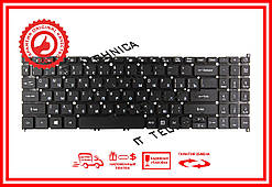 Клавіатура Acer Extensa EX215-21 EX215-51K EX215-22 EX215-52 EX215-31 EX215-51 чорна без рамки RUUS