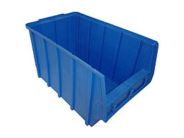 Ящик складський 700 (350х210х200 мм) для зберігання метизів синій