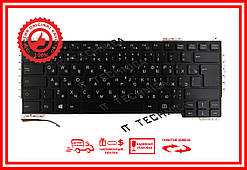 Клавіатура FUJITSU LifeBook N860-7839-T302 CP660838-01 CP660843-01 чорна з підсвічуванням RUUS