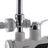 Проточный водонагреватель Zerix ELW08-EP (с индик. темп. и УЗО) (ZX2750), фото 2