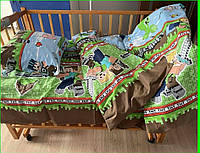 Комплект детского постельного белья в кроватку Майнкрафт
