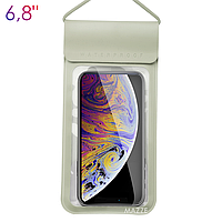 Чохол водонепроникний IPX8 для мобільного телефона смартфона до 6.8" для підводного знімання KUULAA Waterproof PU Bag (KL-FSD-01)