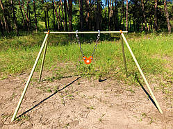 Стійка з мішенню гонгом 50 мм, для калібру 22LR Сателіт (708)