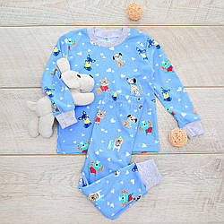 Трикотажна бавовняна піжама Песики Minikin До 104 см