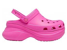 Сабо Crocs Classic Bae Clog 38 р 24.3-24.8 см Рожеві 206302-M6/W8 Electric/Pink