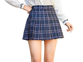 Спідниця в стилі Лоліта з шортами спідниця для тенісу L Синій Хіт продажу!
