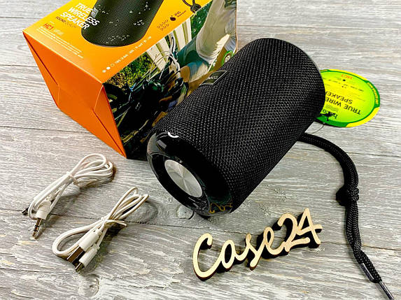 Бездротова колонка Hoco HC1 (водонепроникність IPX5) чорна, фото 1