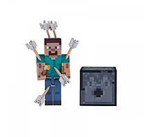 Стів зі стрілами фігурка Майнкрафт Minecraft with Steve Arrows Figure