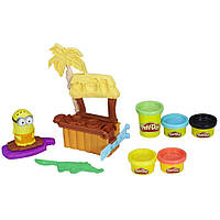 Набор пластилина Play-Doh Рай для миньонов Minions Paradise Playset B9028