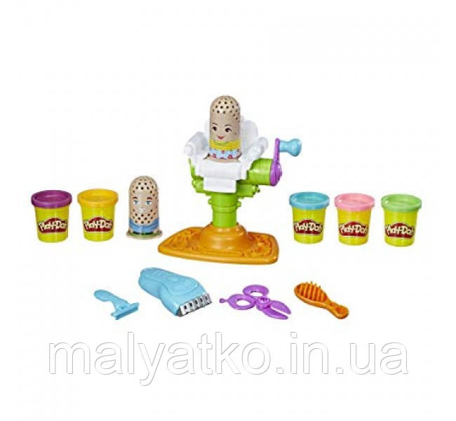 Плей набір до перукарня з електричною машинкою Play-Doh Buzz Barber Shop