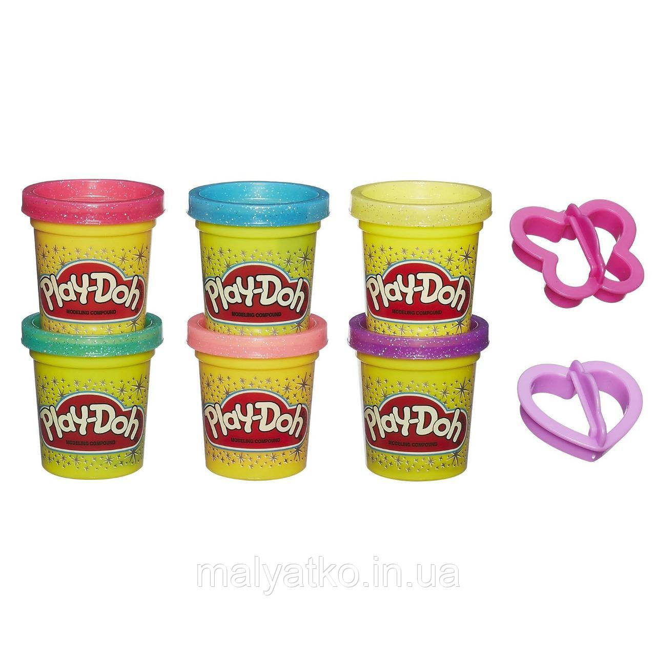 Play Doh Sparkle Compound Collection