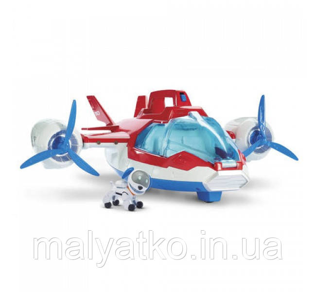 Літак-патрулевоз з цуценям Робопес Щенячий патруль Paw Patrol Lights and Sounds Air Patroller Plane