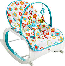 Fisher price шезлонг крісло-качалка діамант rocker bouncer