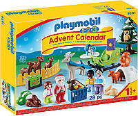 ПОД ЗАКАЗ 20+-ДНЕЙ Адвент календарь Плеймобил PLAYMOBIL Advent Calendar Christmas in The Forest 9391