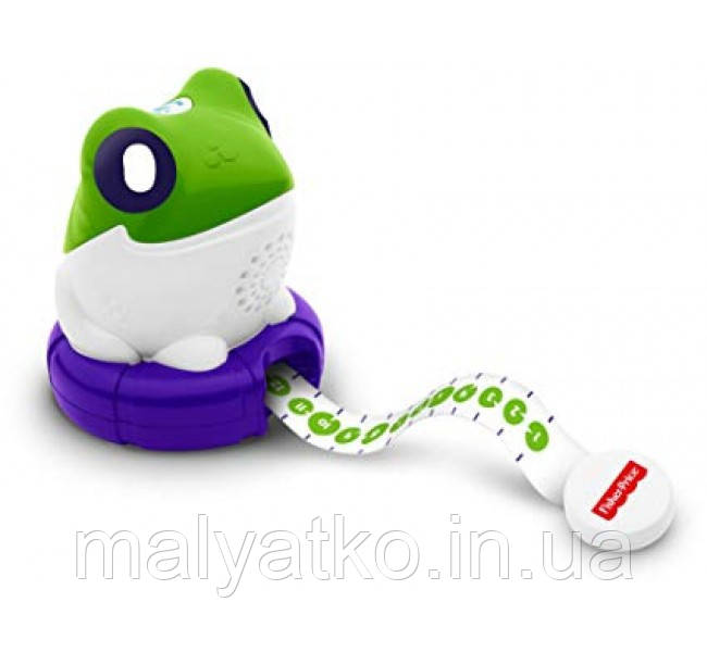 Розумна жабка Фішер прайс вчить цифри Fisher-Price Froggy Tape Measure