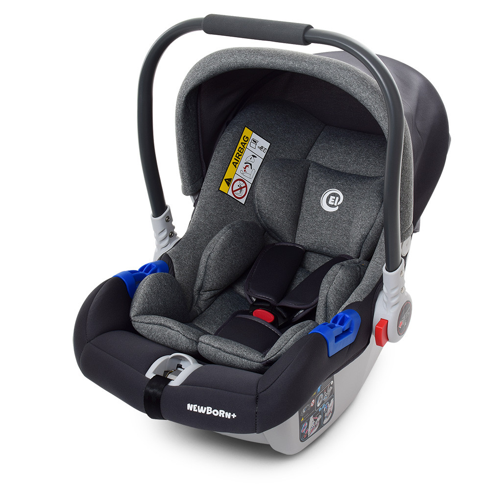 Бебикокон автокрісло El Camino Newborn ME 1043 Gray група 0+ 0-13 грн