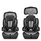 Автокрісло-бустер Bambi M 3546 Silver Gray група 1-2-3 автомобільне крісло, фото 4