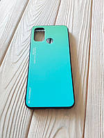 Чохол Gradient для Oppo A53 бампер Green-blue