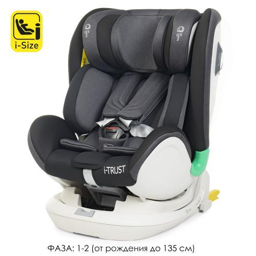 Автокрісло ME 1081 i-TRUST Gray від народження до 135 см
