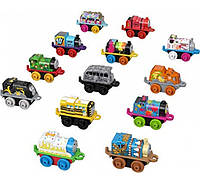 Мини паровозики томас Fisher-Price 13 шт Thomas Friends MINIS Surprise Cargo Pack